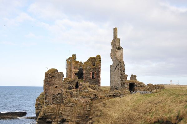 Zamki Szkocji - Sinclair Girnigoe